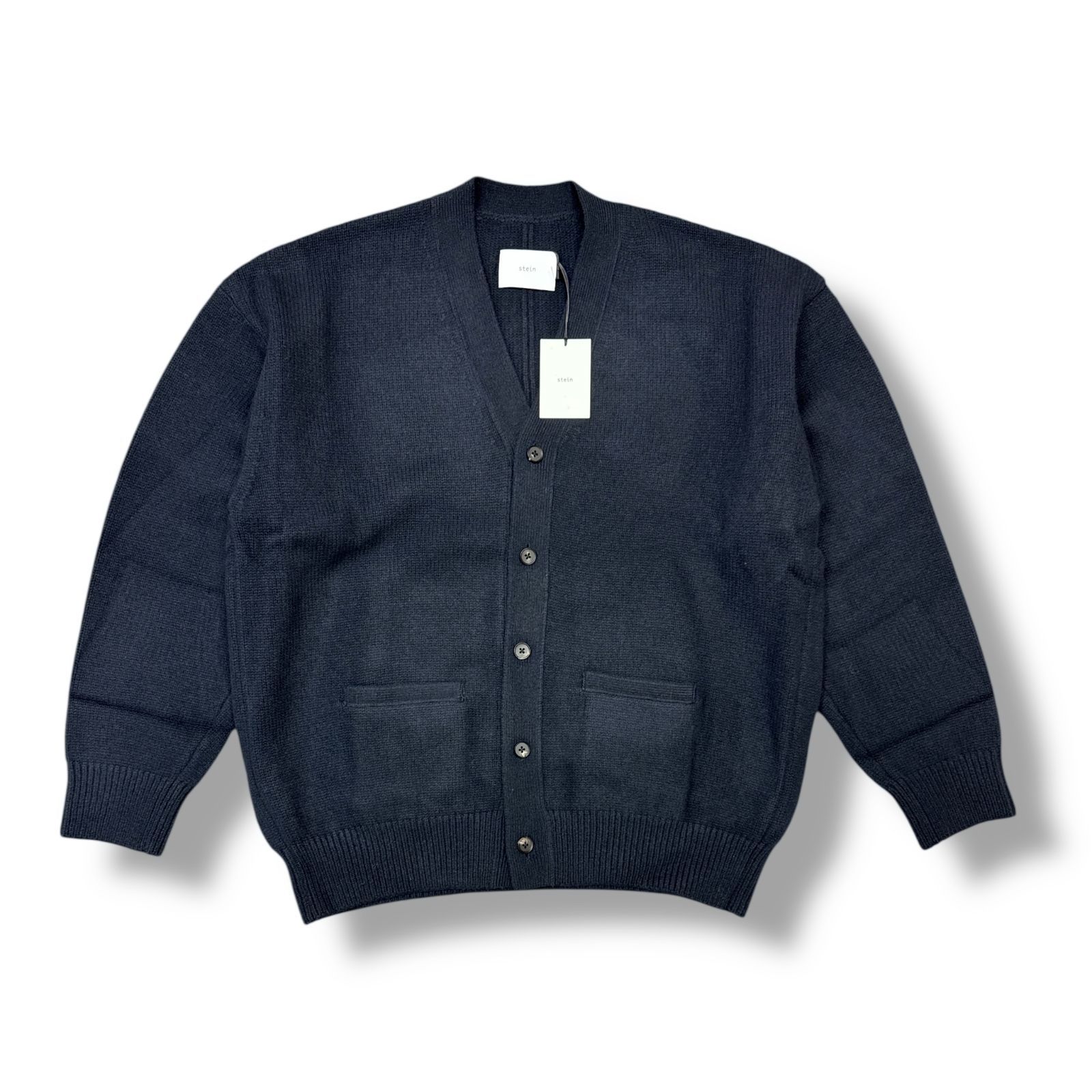 【stein】Knit Cardigan ニットカーディガン Size M Maison Martin Margiela Wool Knit Cardigan Grey S (K-149354