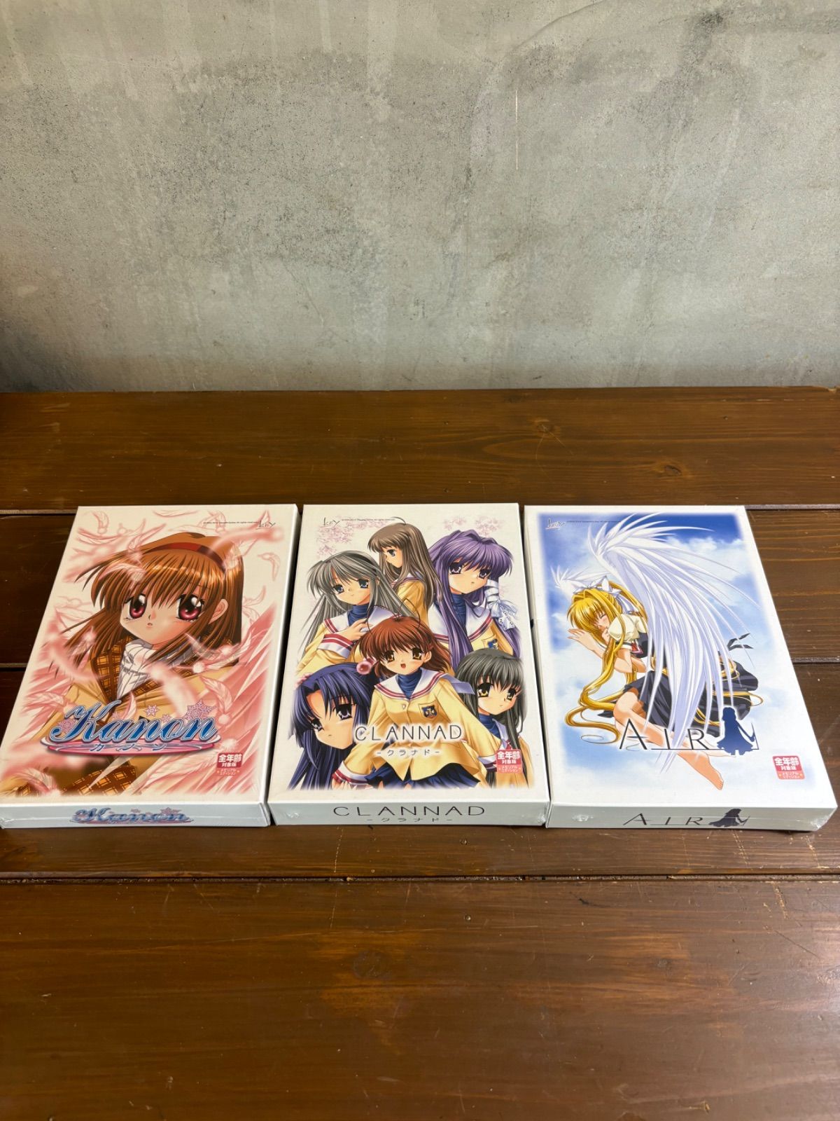 クラナド、カノン、AIR メモリアルエディション Windows Key25周年記念