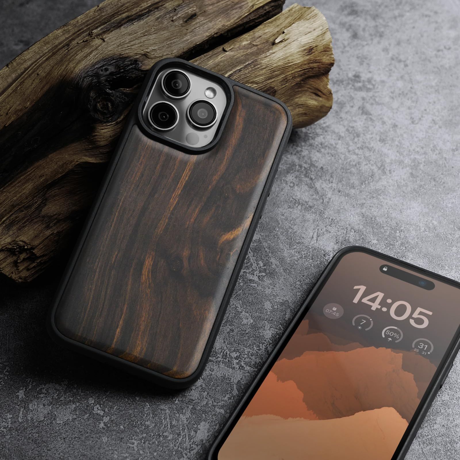 Carveit MagSafe (マグセーフ) 対応 iPhone 17 ケース 木製 【天然木+TPUシリコンツーインワン】 衝撃 Carveit  iPhone 17 Pro ケース 木製【天然木+TPUシリコンツーインワン】いPhone 17 Pro ケース MagSafe 対応 耐衝撃  滑り止め 磁気内蔵 アイフォン17 プロ カバー ... Carveit iPhone 17 Pro ケース 木製 【天然木+TPUシリコンツーインワン】 いPhone 17 Pro ケース