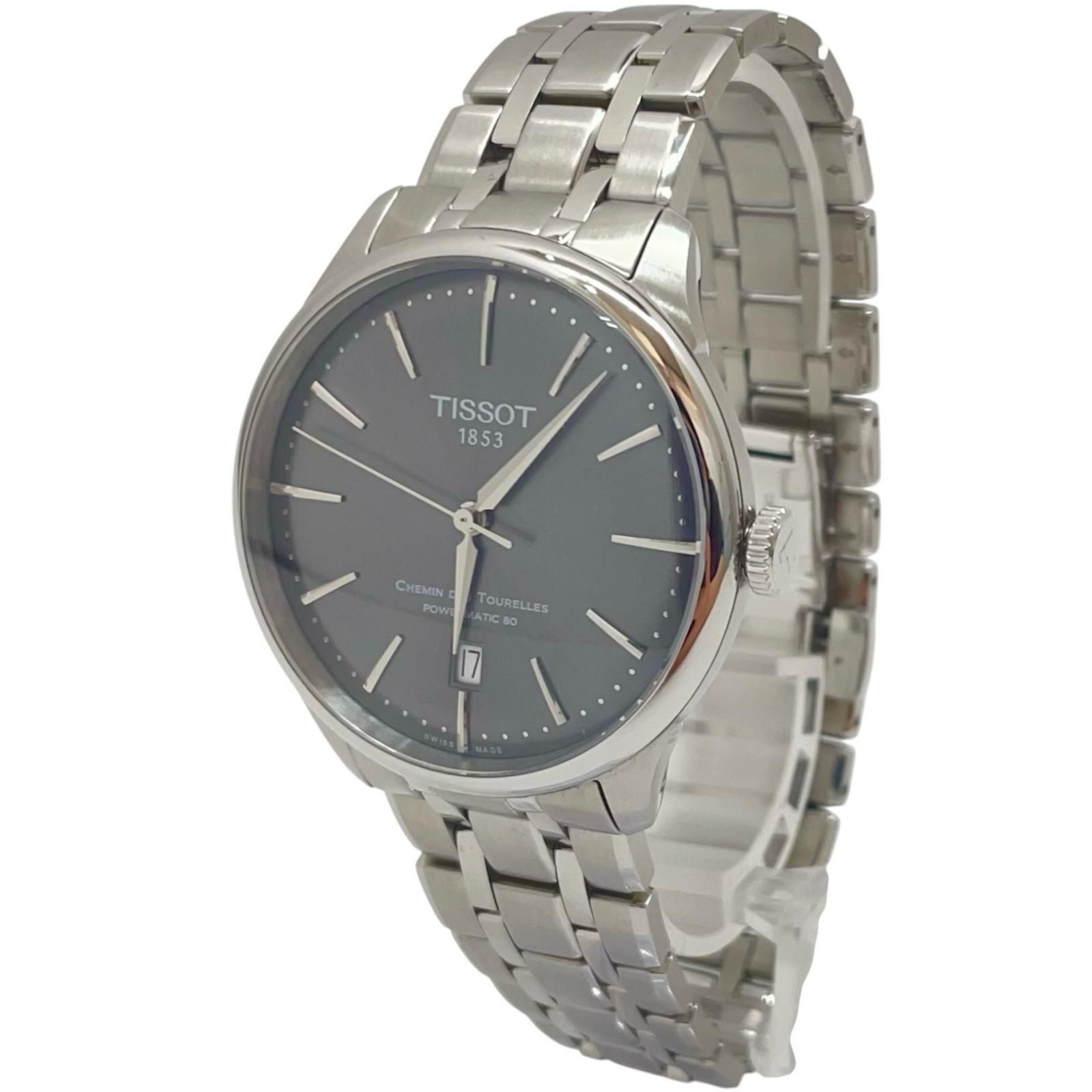 TISSOT | ティソ CHEMIN DES TOURELLES 腕時計 グレー×シルバー 尾張小牧店
