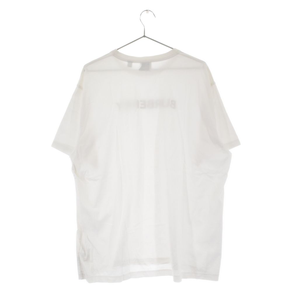 BURBERRY (バーバリー) オーバーサイズフロントロゴプリント半袖