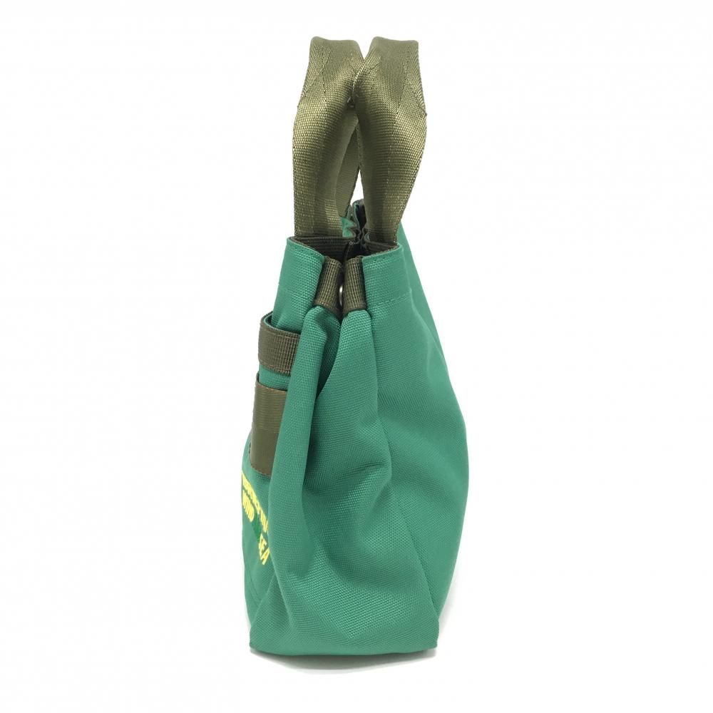 美品】ブリーフィング×ウィンダンシー カートバッグ グリーン×カーキ