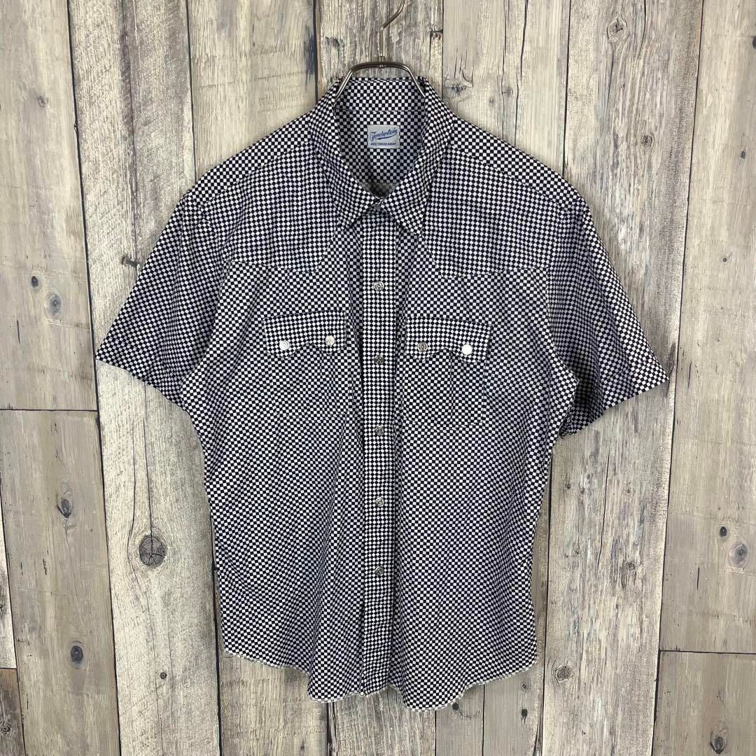 TENDERLOIN テンダーロイン 日本製 半袖 チェック シャツ XS