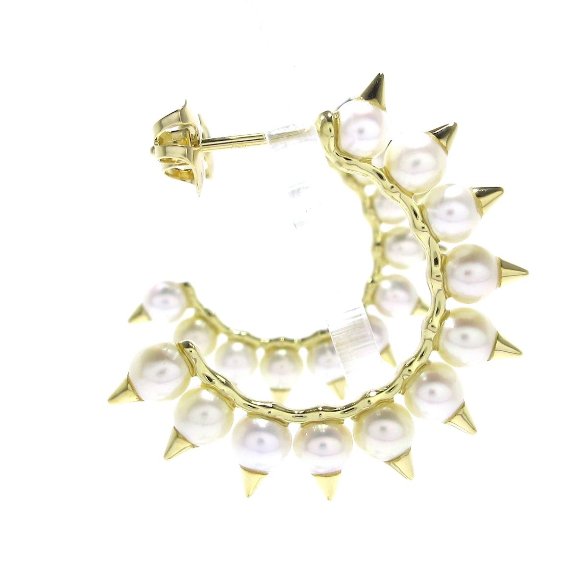 【証明書付き】 TASAKI タサキ バランスプラス ピアス サクラゴールド TASAKI バランス ピアス SAKURA GOLD TASAKI バランスプラス ピアス