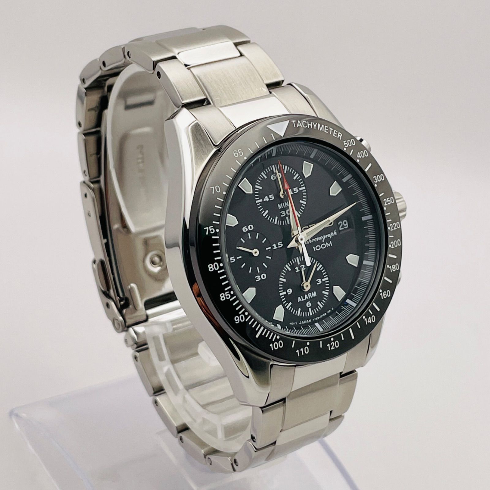 【極美品】 希少 セイコー 腕時計 パイロットクロノ 生産終了 クロノグラフ 極美品】 希少 セイコー 腕時計 パイロットクロノ 生産終了 クロノ