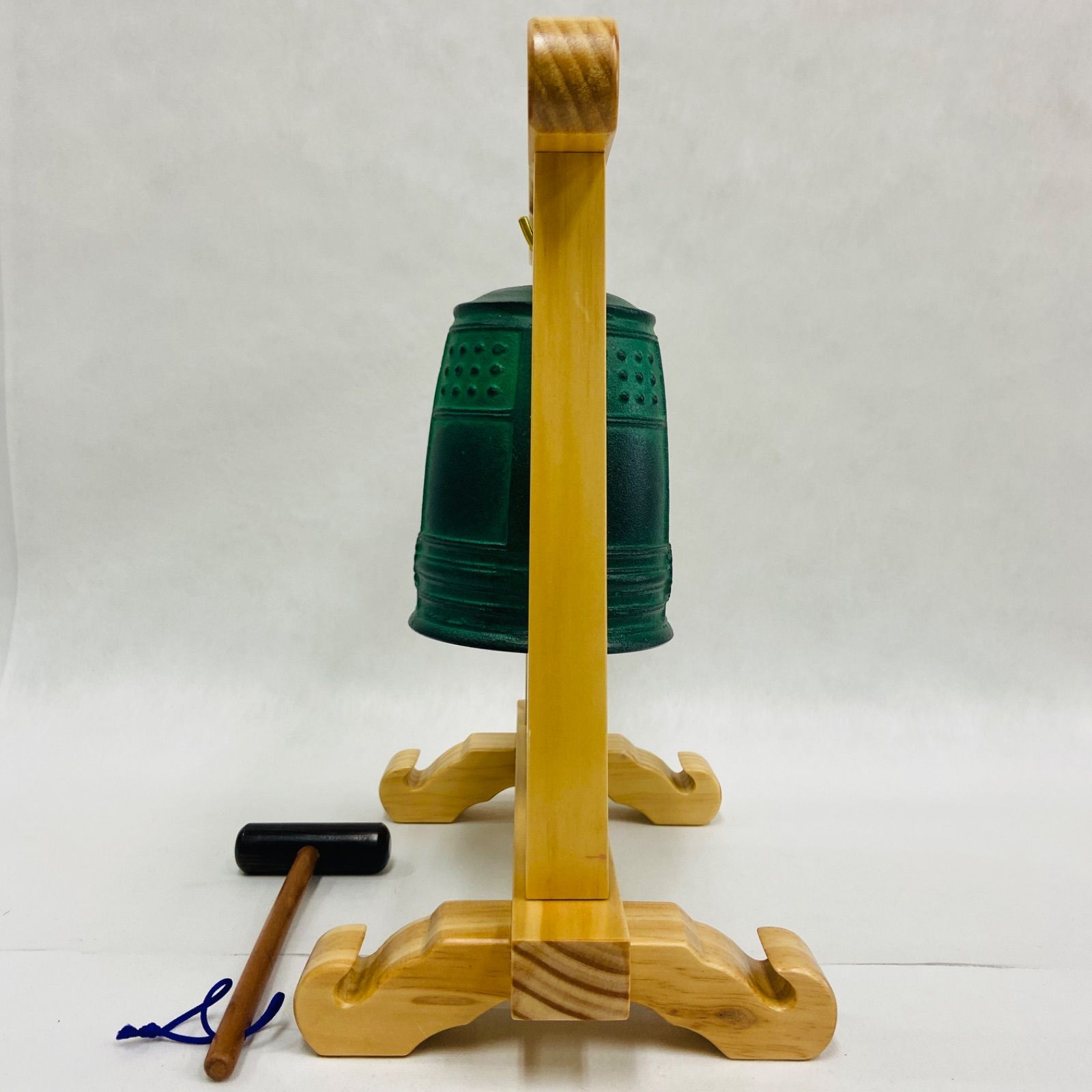 3.5寸鐘　木枠・撞木付き　癒しの鐘 3.5寸鐘 木枠・撞木付 癒しの鐘 □記念品・贈答・引出物 |