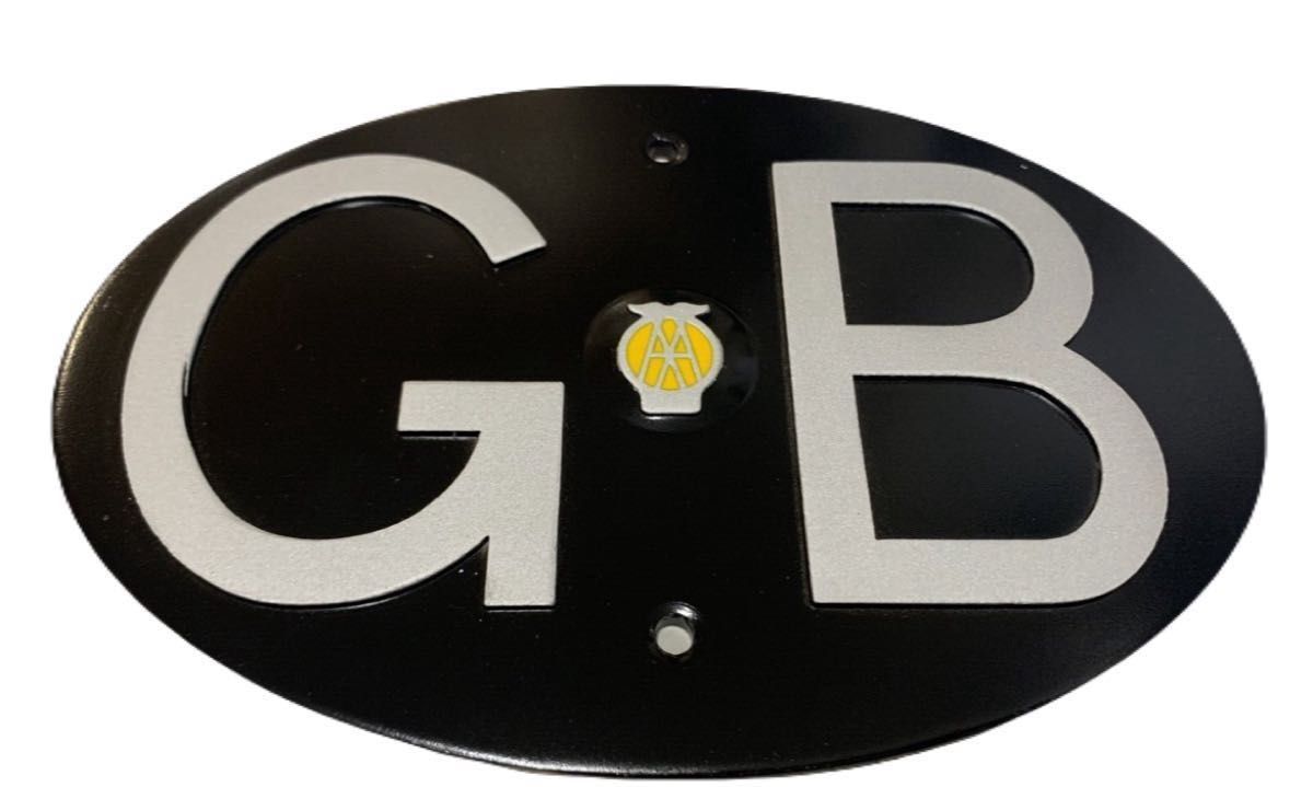 AA GB グレートブリテン ツーリング バッジ 英国 リアフェンダー