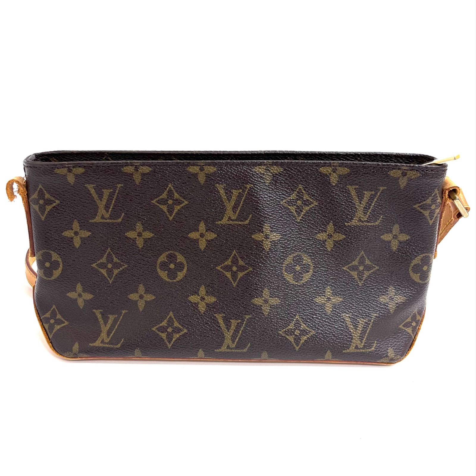 ジャンク品 LOUISVUITTON トロター モノグラム ショルダーバッグ LOUIS