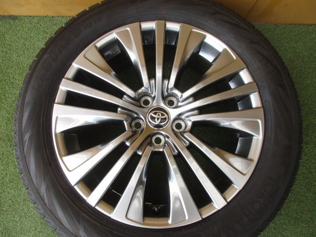 み トヨタ純正 ハリアー 225 55R19 スタッドレスタイヤ４本SET 80ハリアー RAV4