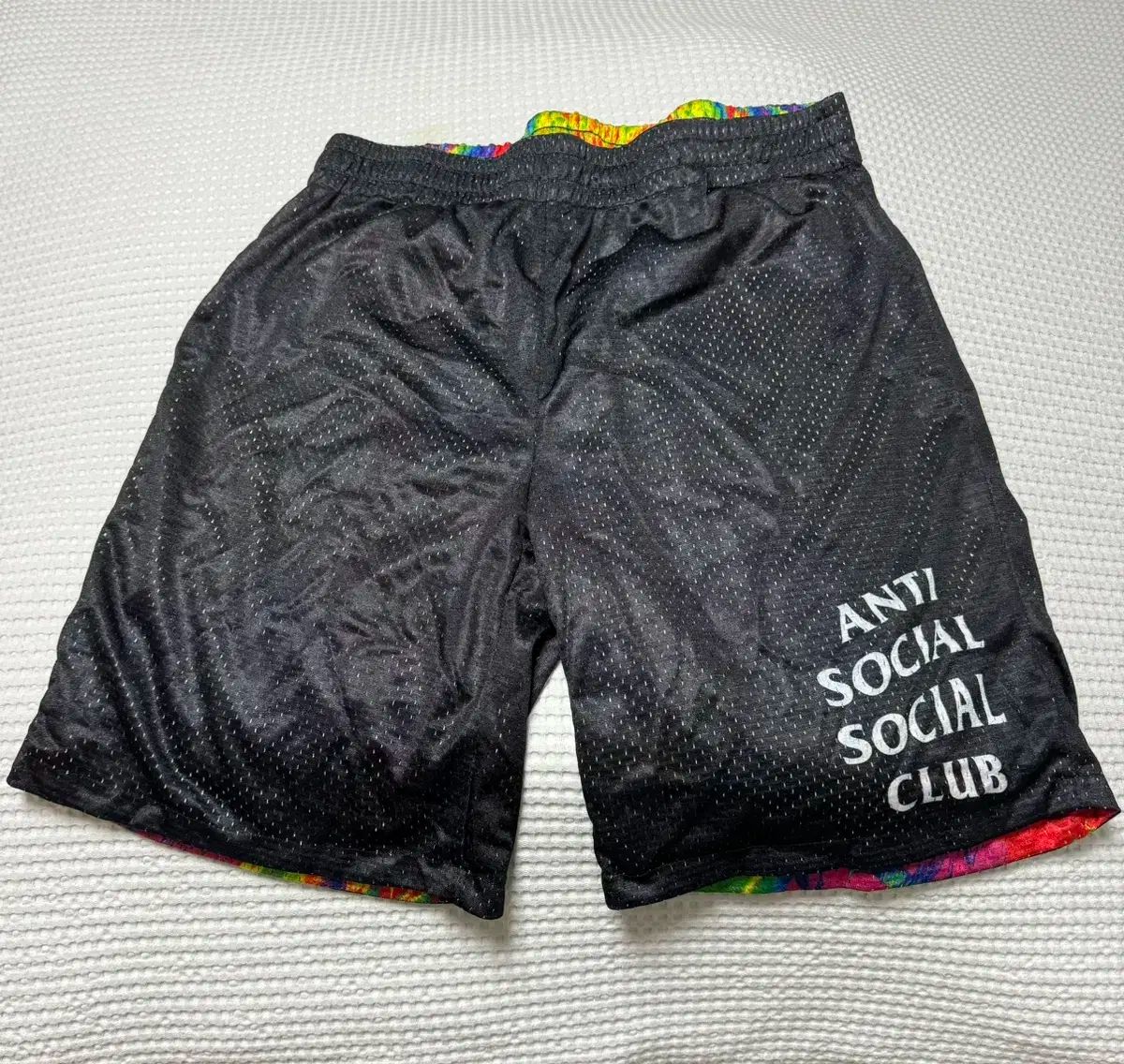【雷市場（ポンジャン）商品韓国直送】反社会的社交クラブ ハーフパンツ リバーシブル XXL