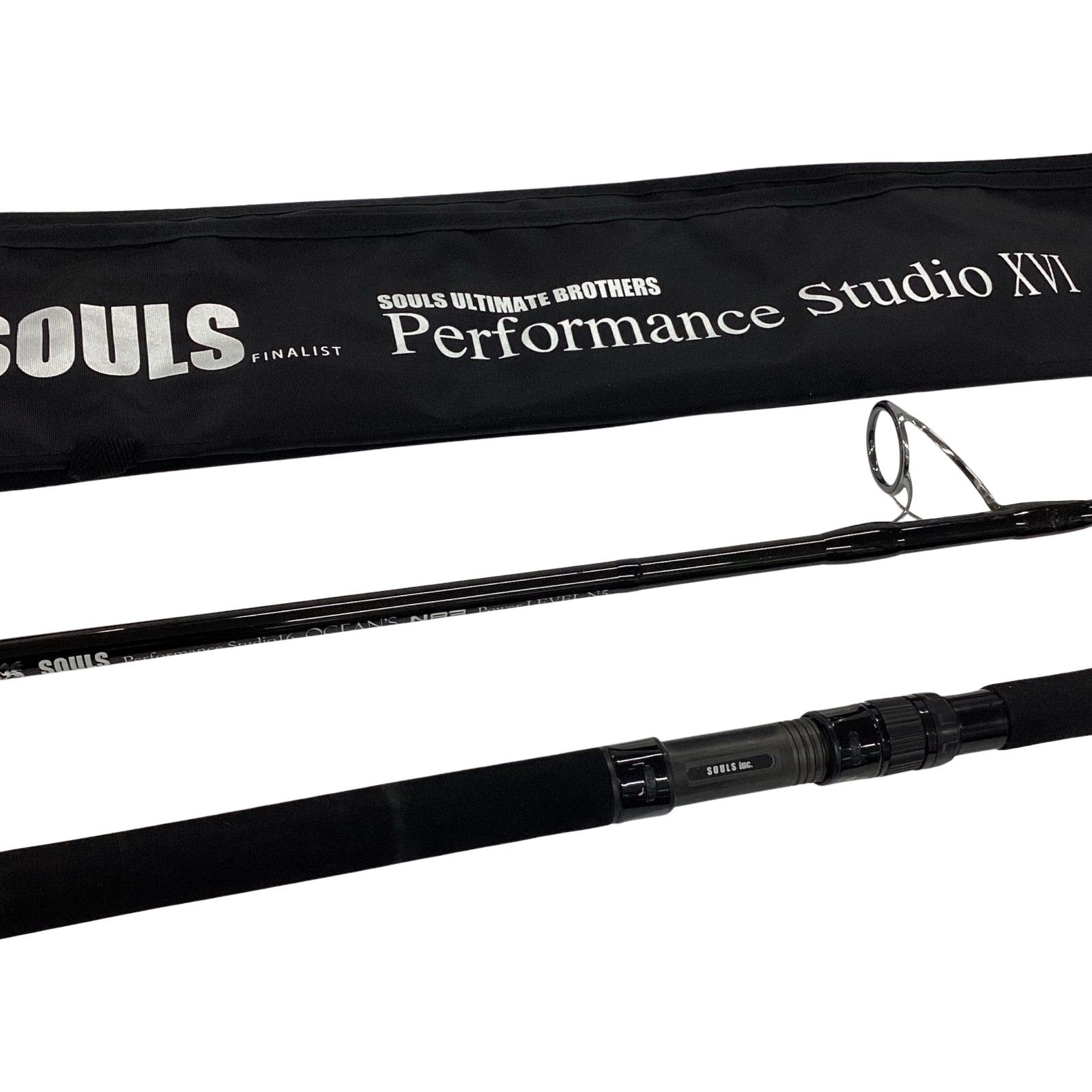 SOULS ソウルズ ロッド ルアーロッド パフォーマンススタジオ16オーシャンズ N83 PLN5 PS-O83LN5S