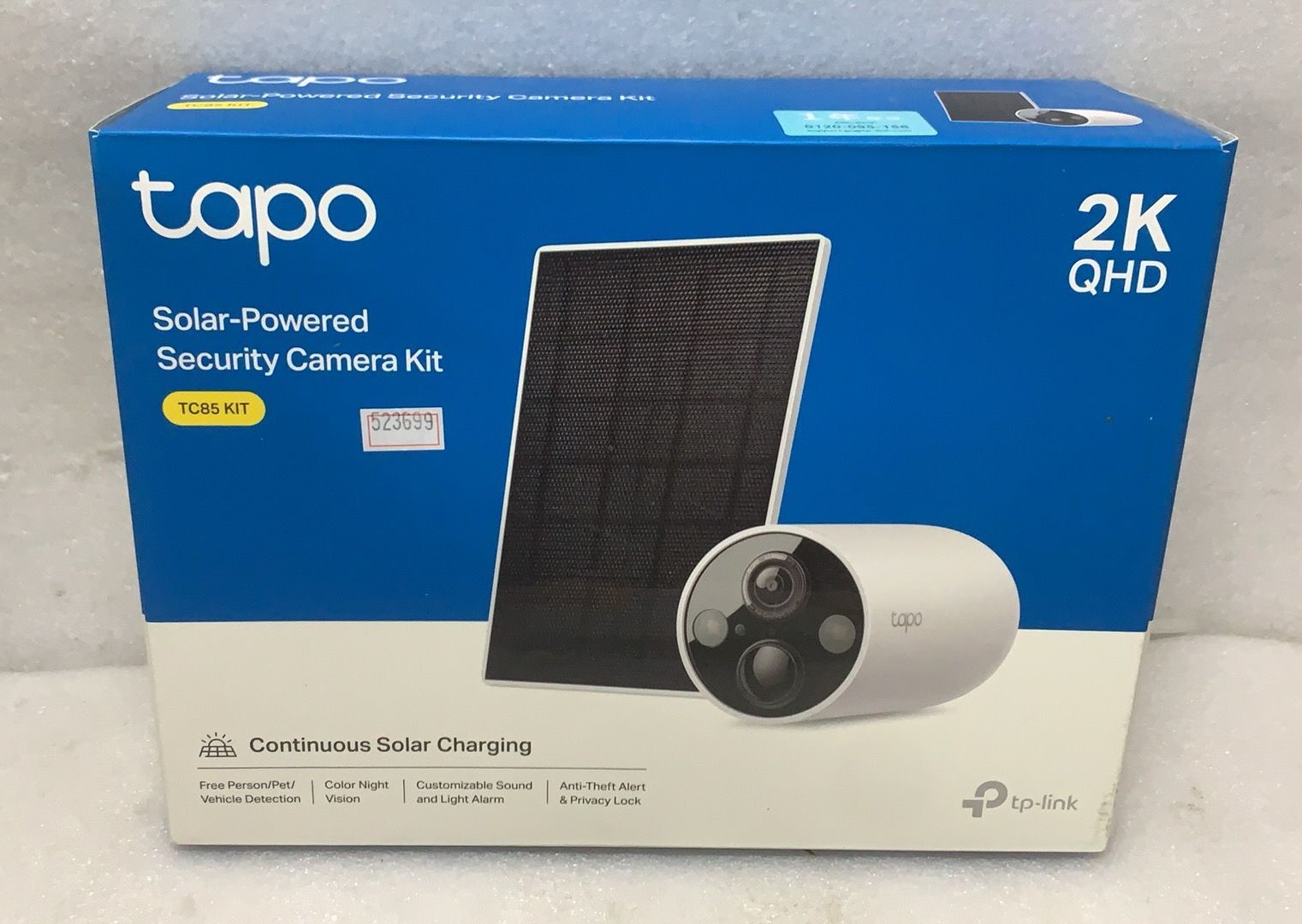 TP-Link TC85 KIT ソーラー給電セキュリティカメラキット--523699