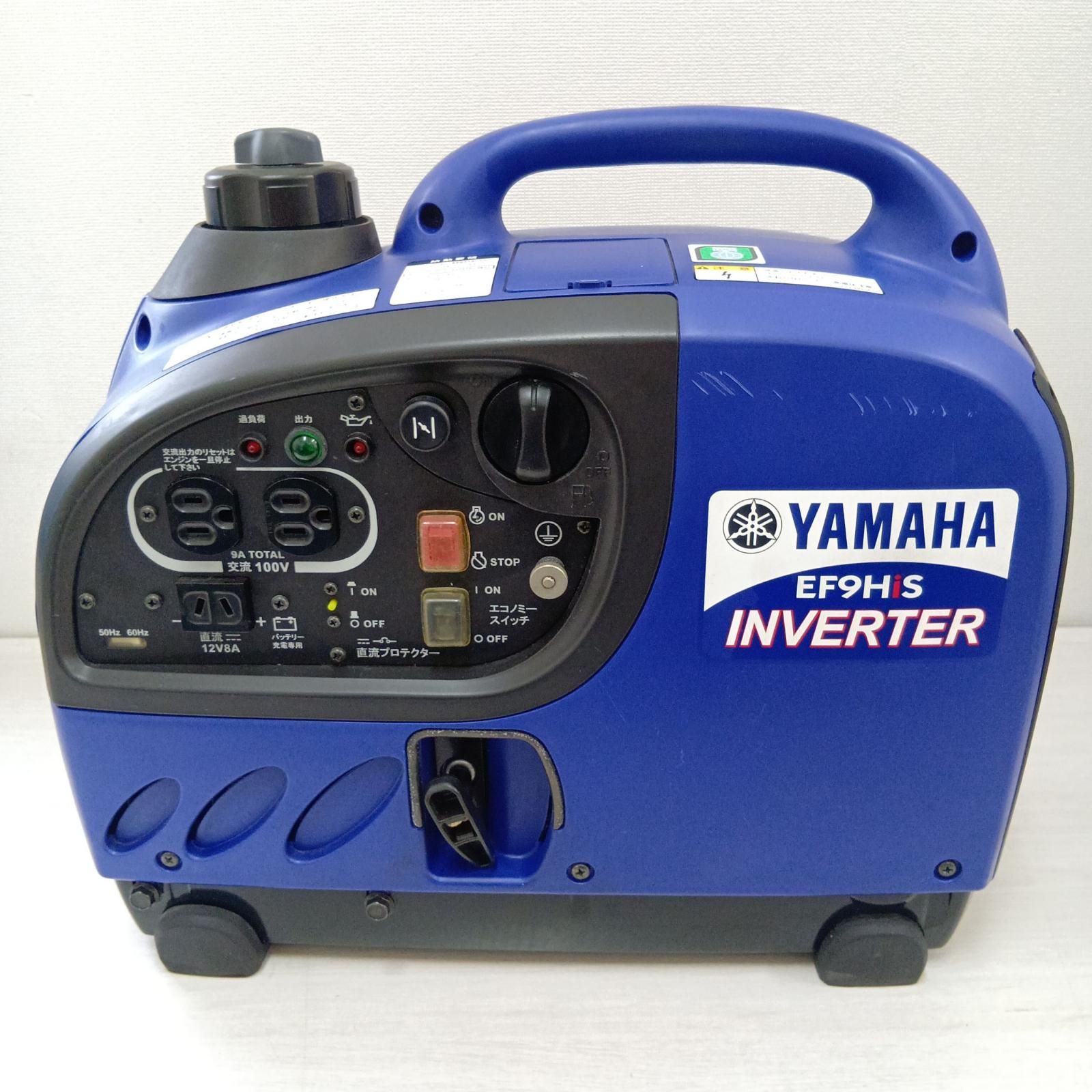 □□YAMAHA ヤマハ 防音型インバーター発電機 EF900IS ブルー 本体のみ