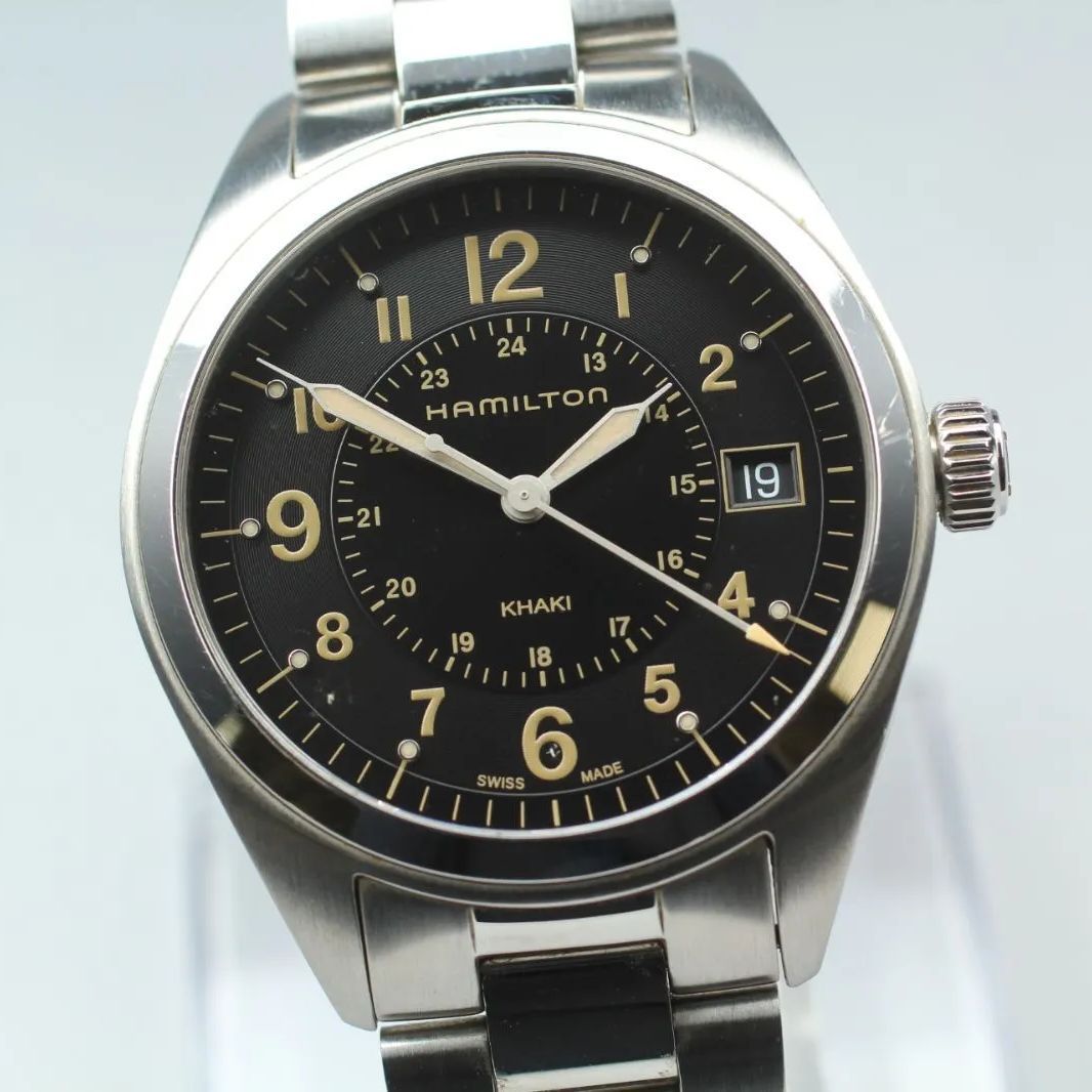 179【美品箱付き】Hamilton Khaki Field H685510 ハミルトン