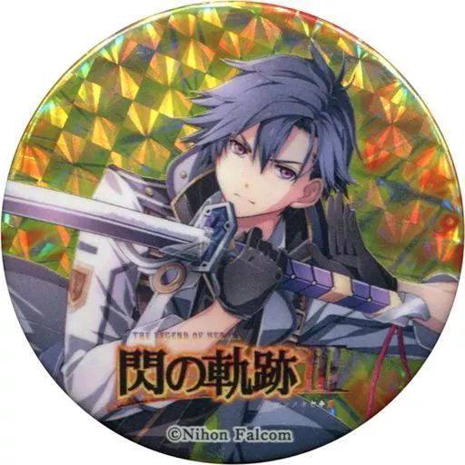 バッジ・ピンズ(キャラクター)　リィン・シュバルツァー(黒髪) 「英雄伝説 閃の軌跡 トールズ士官学院第II分校購買部 軌跡シリーズSクラフト缶バッチ」 中古】バッジ・ピンズ(キャラクター) リィン・シュバルツァー