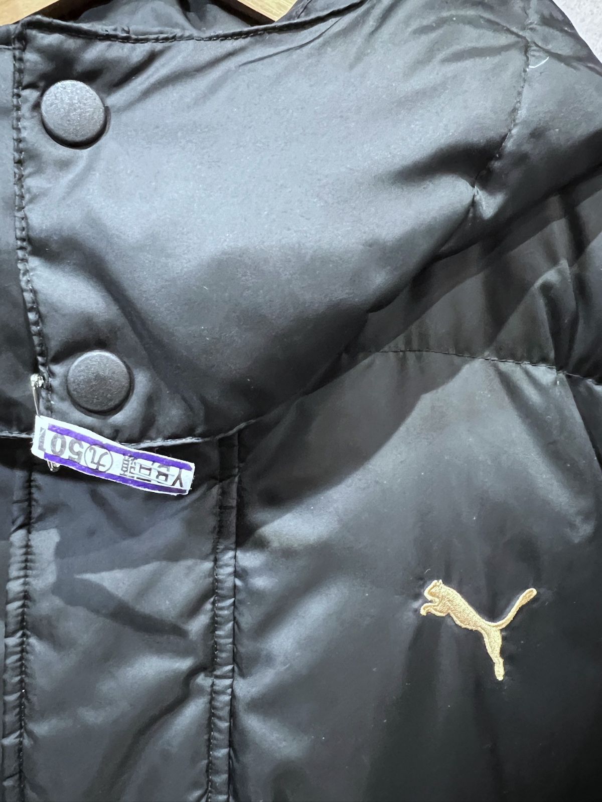 NIKE ナイキ ベンチコート ダウンコート グレー スウォッシュ 胸