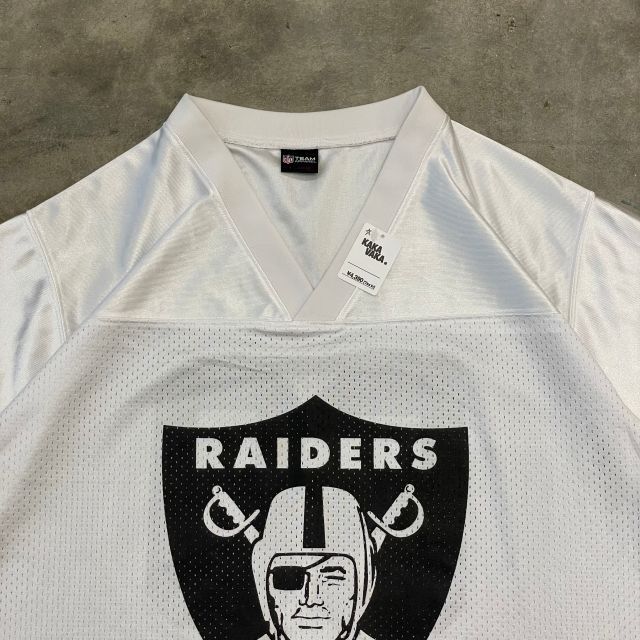 NFL オークランド　レイダース　ゲームシャツ　Lサイズ　80番　RICE NFL オークランド レイダース ゲームシャツ Lサイズ 80番 RICE