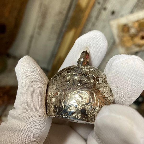 Sterling silver 950 銀製 アンティーク 香水 ボトル Sterling silver 950 銀製 アンティーク 香水 ボトル Sterling