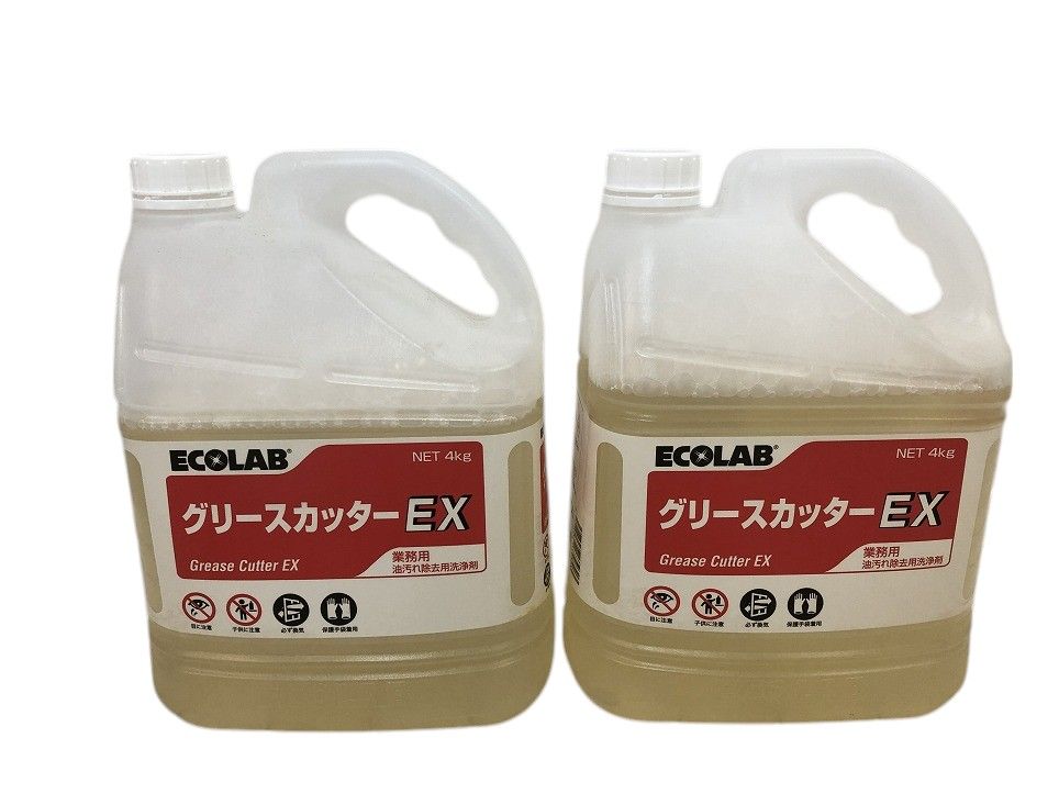 COLAB エコラボ 油汚れ用洗浄剤 グリースカッターEX 4kg 2点 BCK693889相
