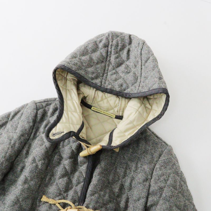 Traditional Weatherwear キルティングダッフルコート 中綿