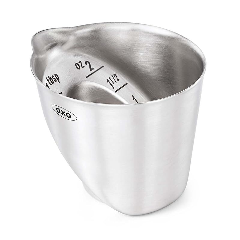 OXO オクソー スチール 角度付き 計量カップ ジガー 1