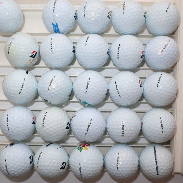 【ロストボール.109】ブリジストン TOUR BX / Aランク 20個 25個 2022年モデル TOURB X Bランク ホワイト ブリヂストン ツアーｂ