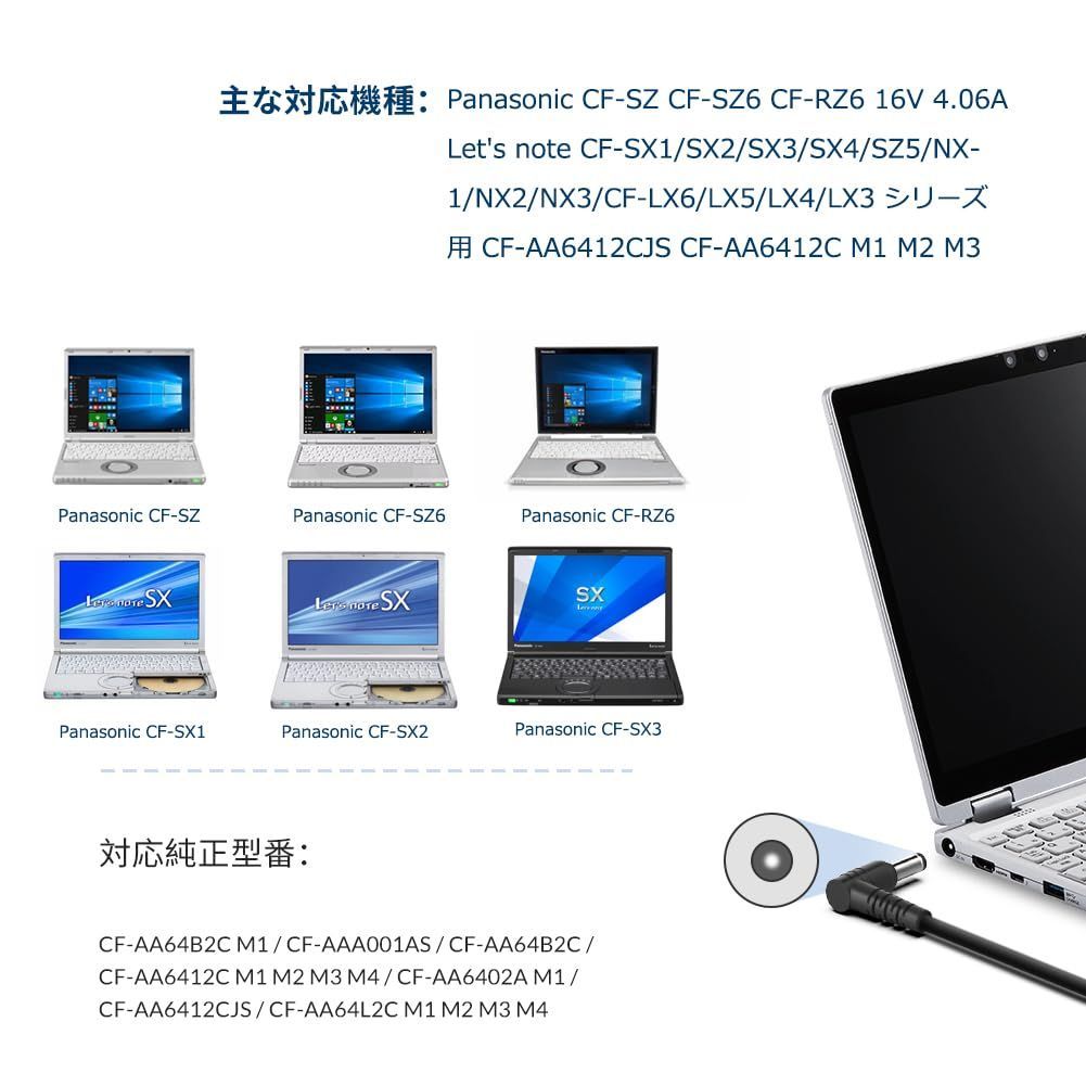 Panasonic レッツノートノート CF-RZ6 充電器付き 【公式通販】
