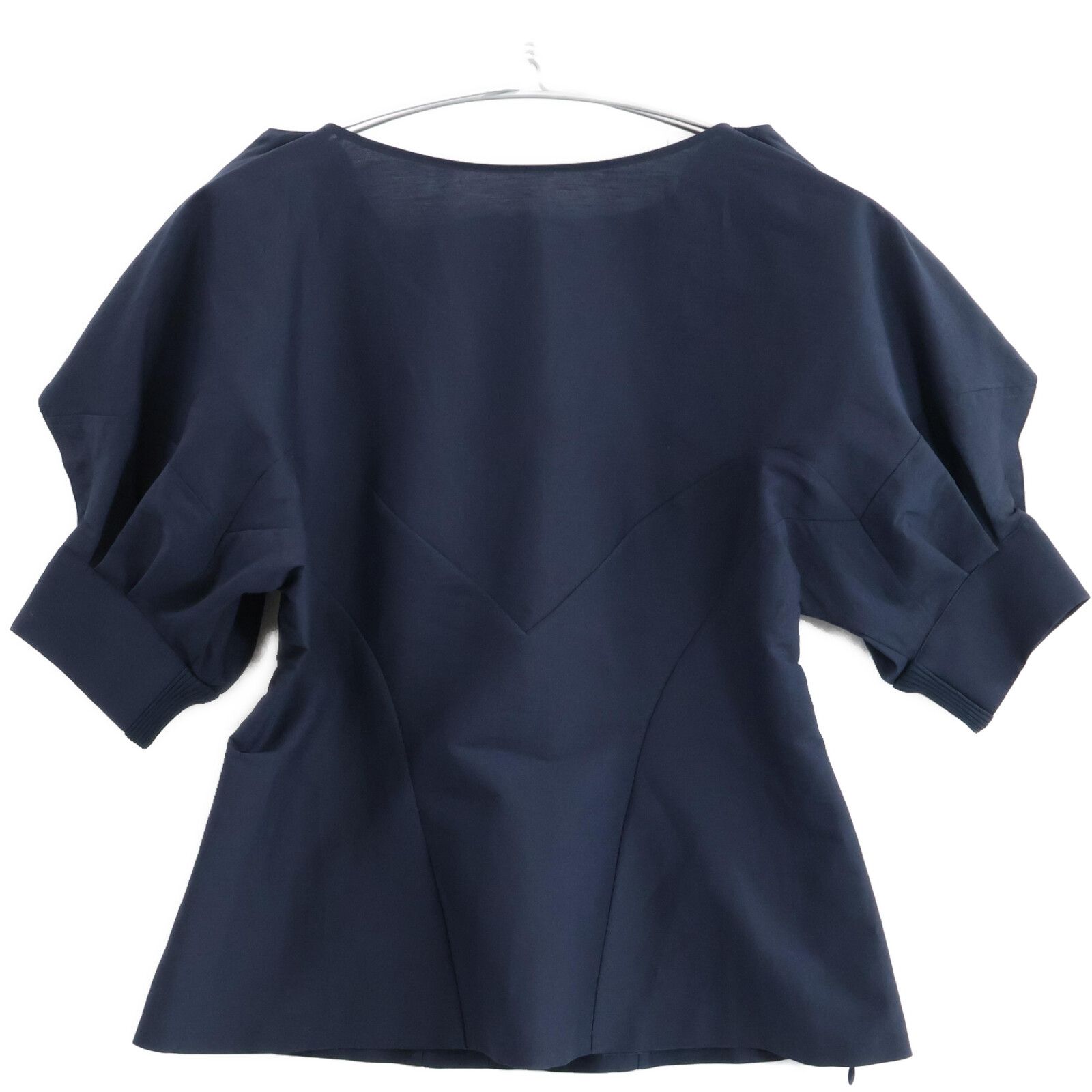 AKIRA NAKA アキラナカ AS 2112-NV 21年 ﾈｲﾋﾞｰ Maini drape sleeves pullover 1