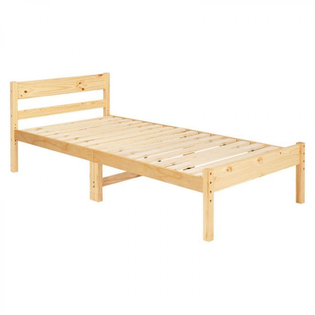 萩原 Hagihara MB-5107S-NA シングルベッド 新生活 インテリア 家具おしゃれ