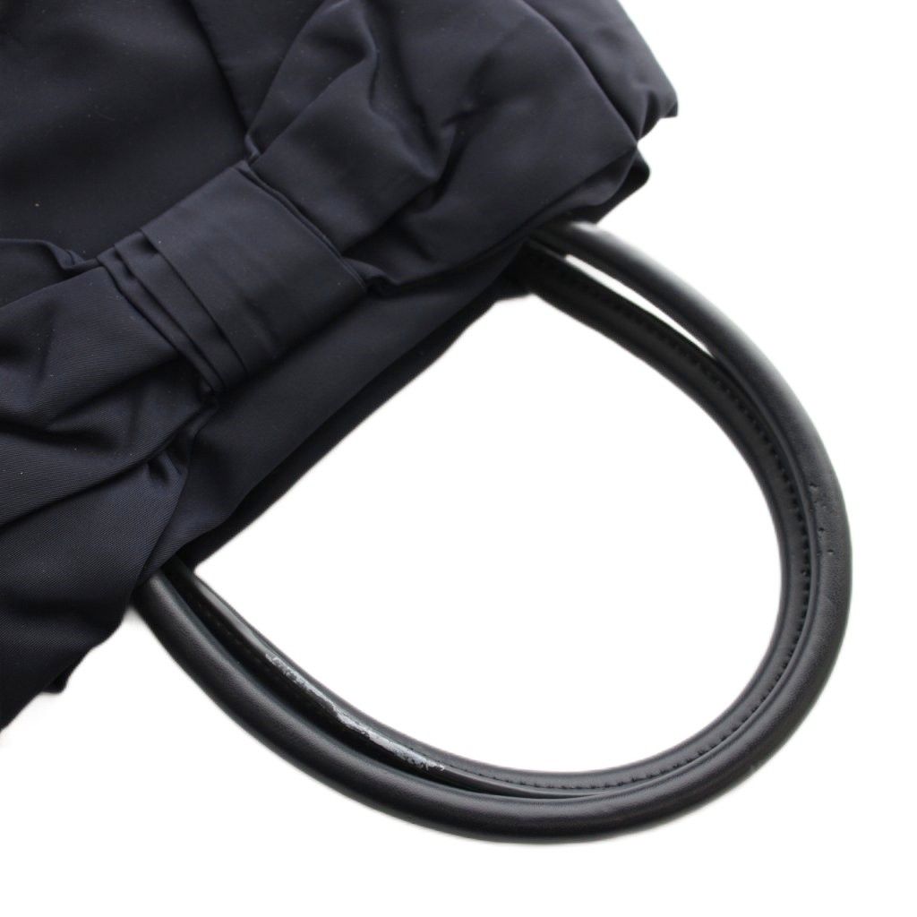 WRAP RIBBON MINI TOTE ミニトートバッグ　ネイビー WRAP RIBBON MINI TOTE ミニトートバッグ ネイビー WEB限定