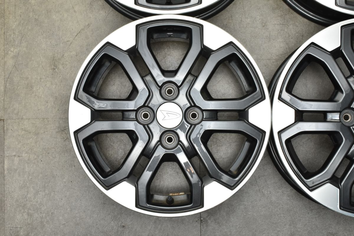 良好品】ダイハツ ウェイク ターボ 純正 15in 4.5J +45 PCD100 4本