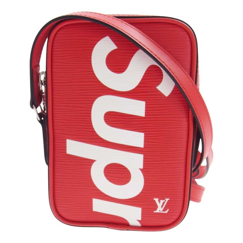 Supreme シュプリーム ショルダーバッグ 17AW × LOUIS VUITTON ルイ LOUIS VUITTON x Supreme エピ ショルダーバッグ
