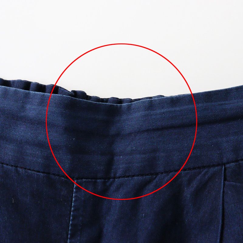 Pal'las Palace パラスパレス インディゴ染め ドルマン カーディガン 0/羽織り ワイド フラワーモチーフ トップス【2400011155443】 ◾️極美品 PAL\u0027LAS PALAC パラスパレス 総柄スカート インディゴ