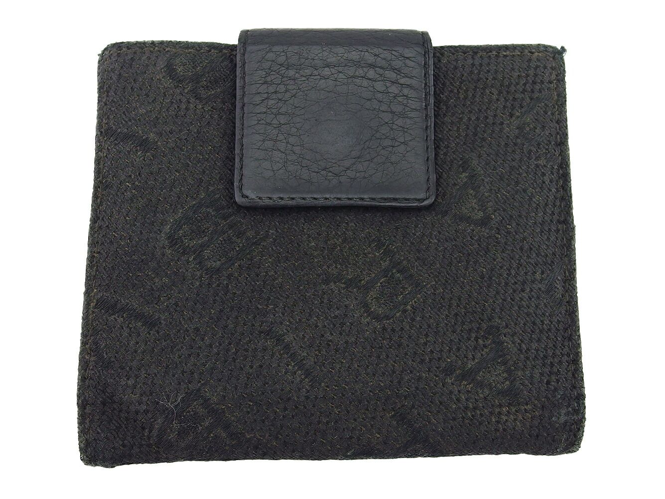 ブルガリ BVLGARI 二つ折り財布 マキシロゴ ブラック メンズ