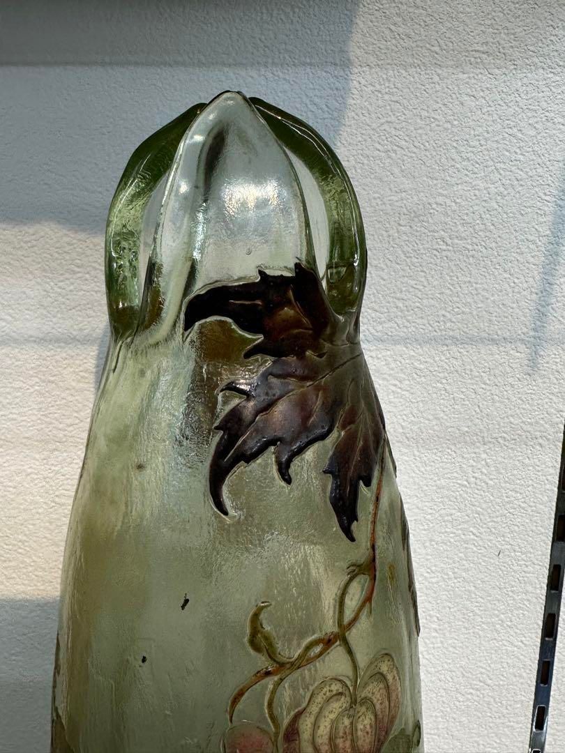 大倉陶園　百木春夫氏の「梅」柄 限定版 高級磁器 壷花瓶 大倉陶園 百木春夫氏の「梅」柄 限定版 高級磁器 壷花瓶 大倉陶園花瓶