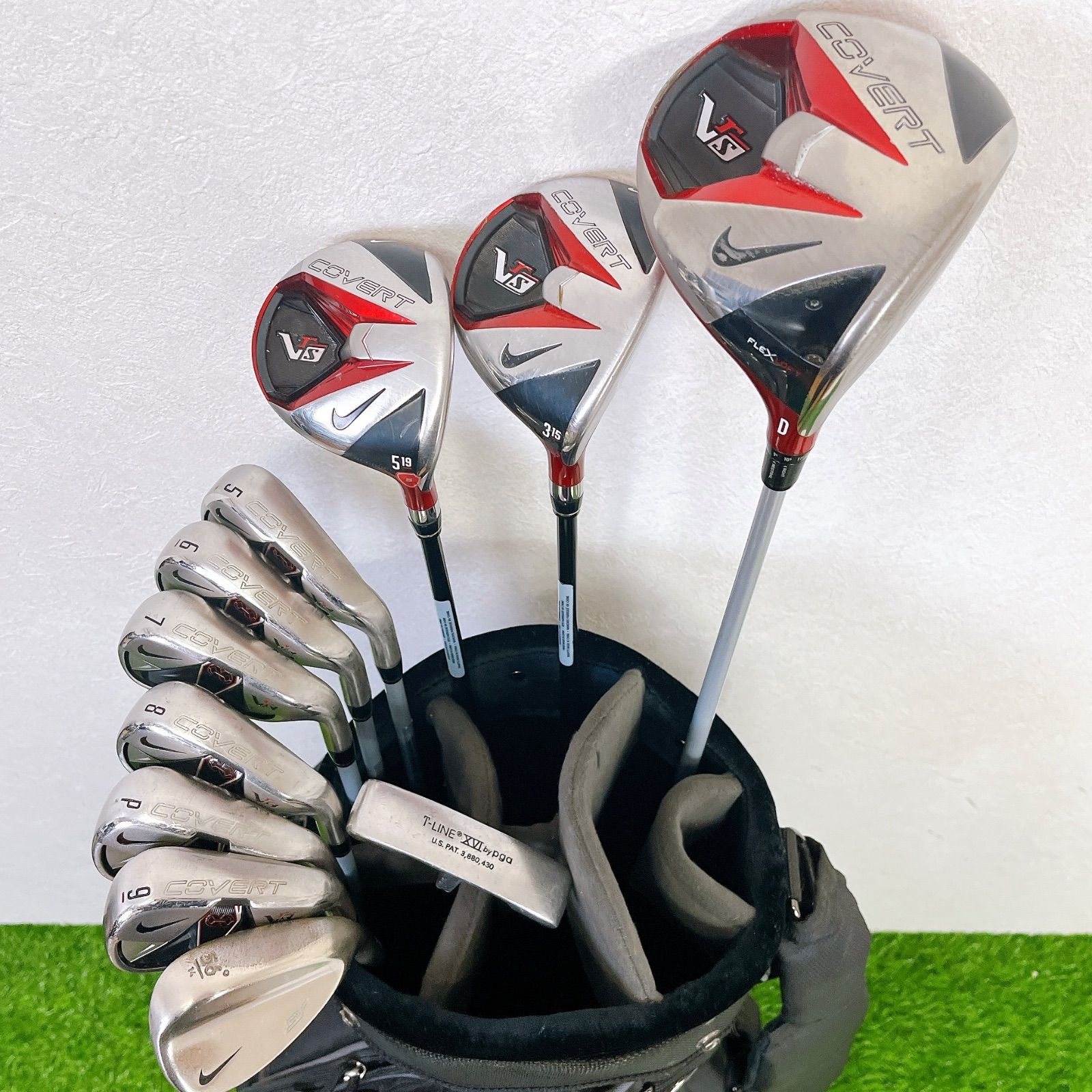 NIKE VRs COVERT ナイキ コバート メンズゴルフクラブ11本セット み