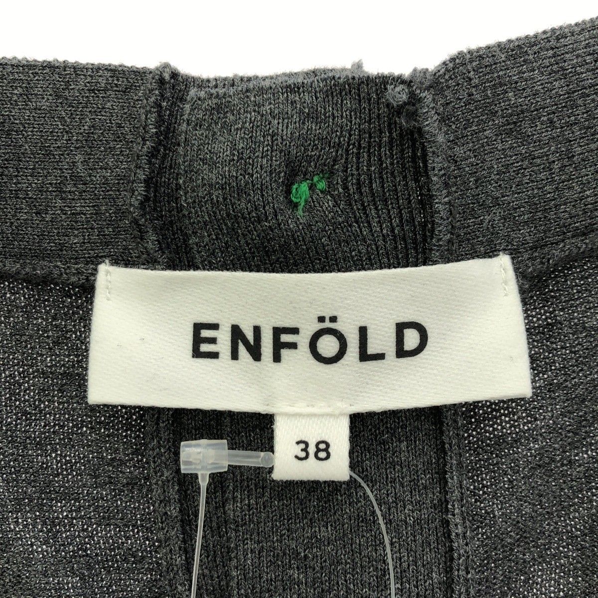 ENFOLD エンフォルド 21SS ハイゲージコットンアシンメトリー