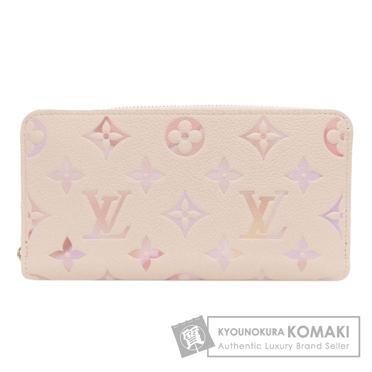 LOUIS VUITTON ルイヴィトン M25594 ジッピー ウォレット 長財布 小銭入れあり アンプラント レディース