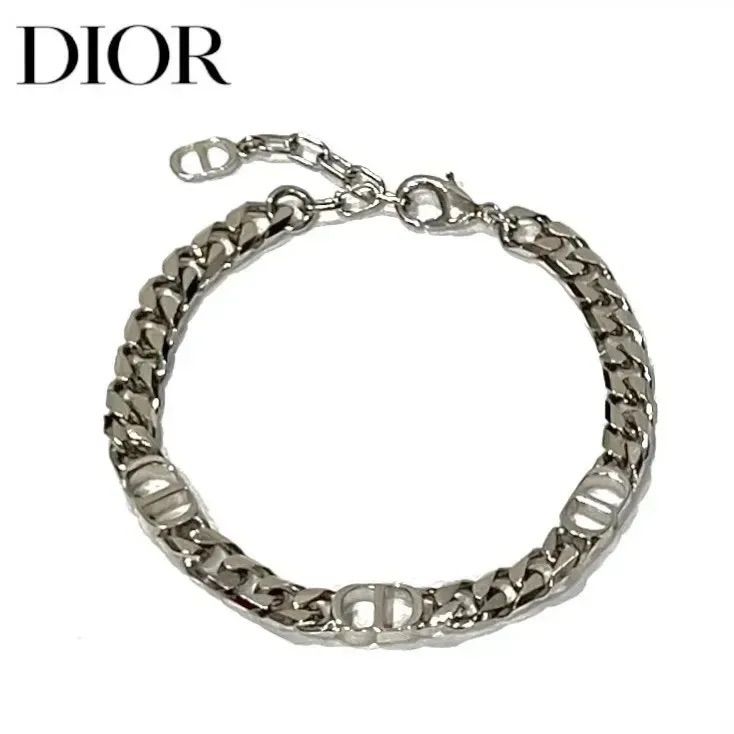 DIOR ディオール CD ICON チェーンリンク メタル ブレスレット - メルカリ