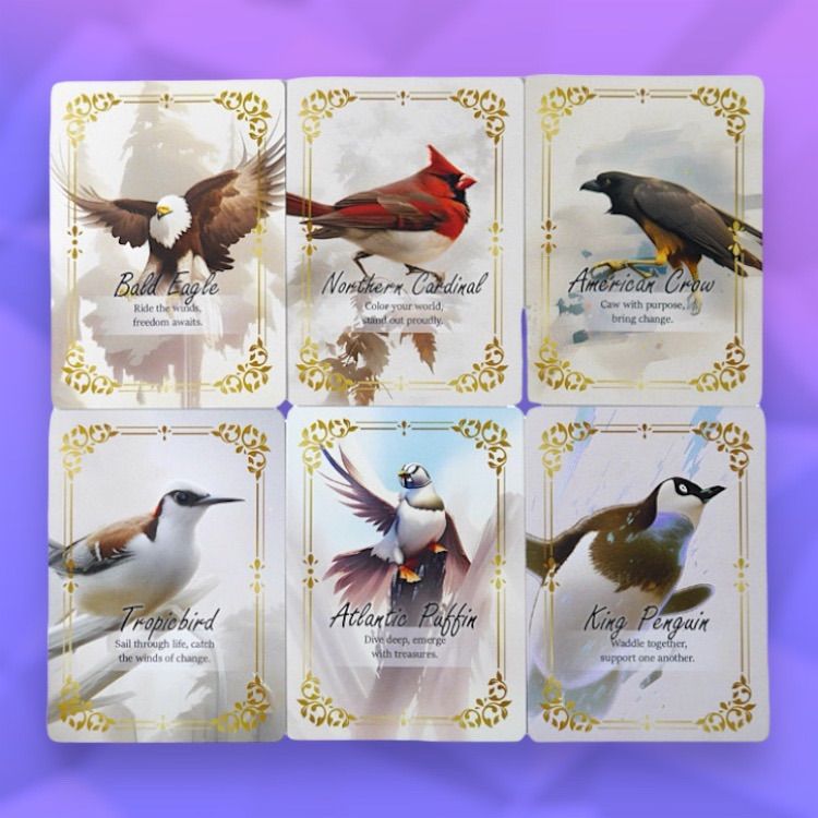鳥のさえずりのオラクルカード ❤︎ 鳥 ❤︎ デイリーガイダンス