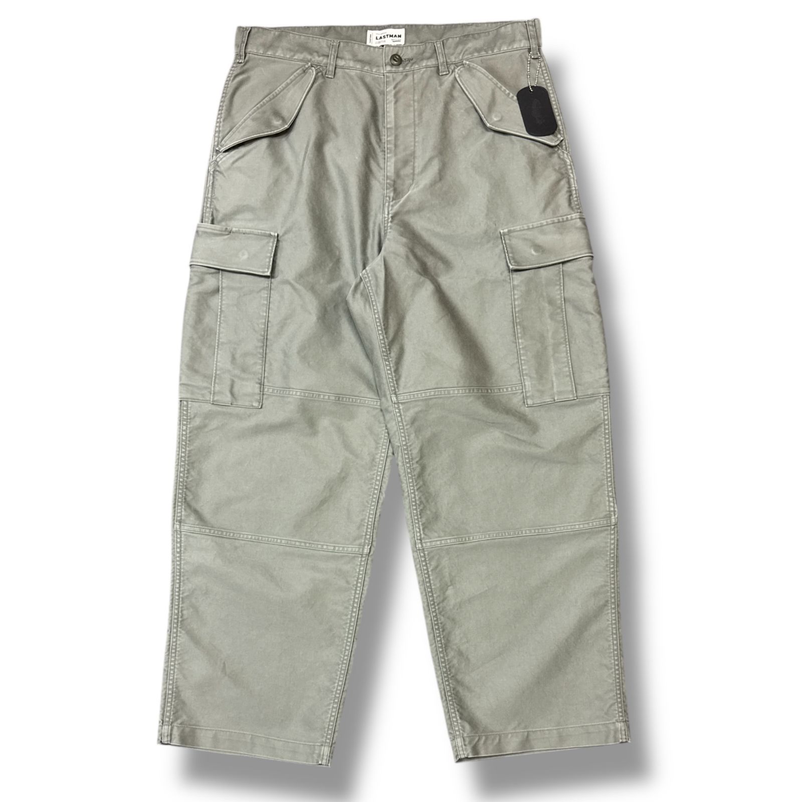 参考上代99000円 未使用品 LASTMAN 25SS MOLESKIN CARGO PANTS