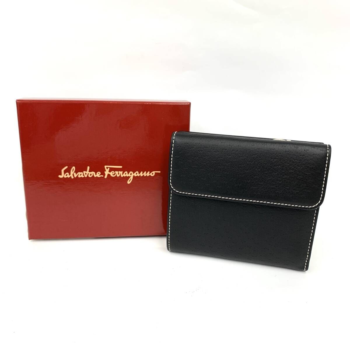 D0809 新品未使用！格安！ Salvatore Ferragamo サルヴァトーレ 