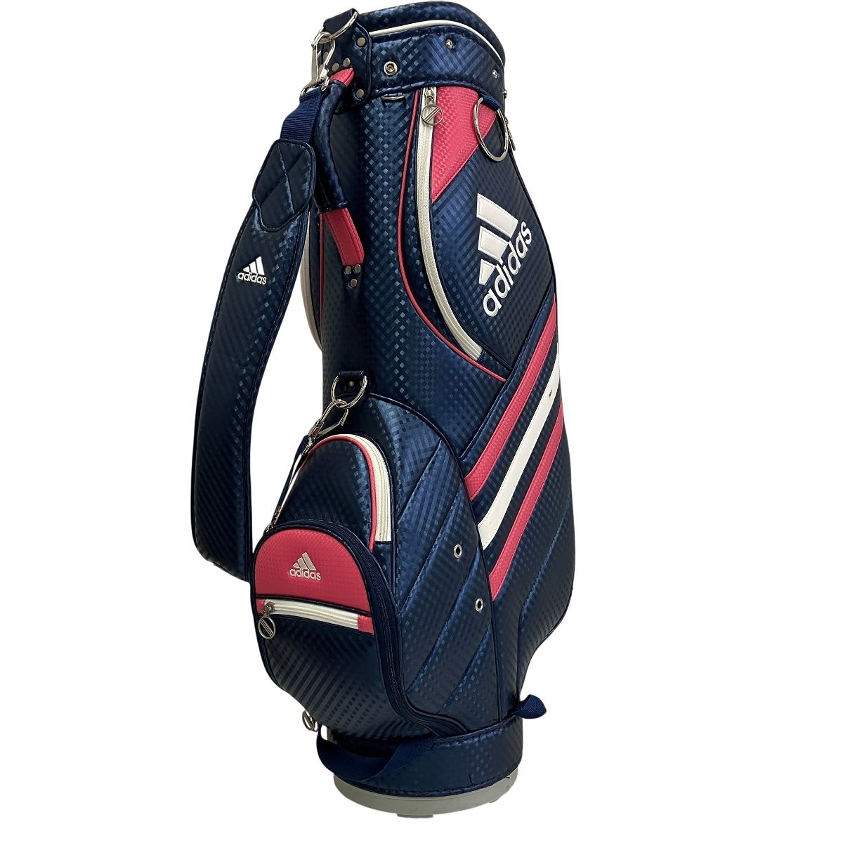 adidas ネイビー キャディバッグ adidas ゴルフバッグ ネイビー adidas ネイビー キャディバッグ