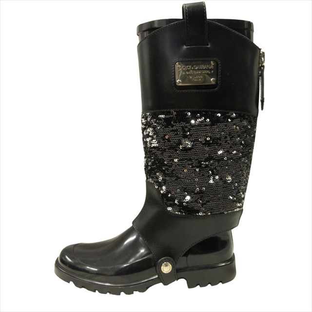 ドルチェ&ガッバーナ ドルガバ DOLCE&GABBANA 2way レインブーツ