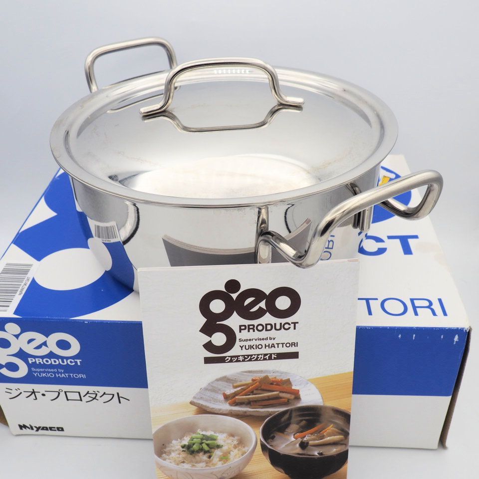 ジオ プロダクト 両手鍋 服部幸應スーパーバイズド 両手鍋 - 宮崎