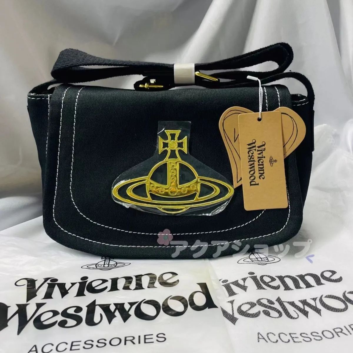 ✨新品 Vivienne Westwoodヴィヴィアンウエストウッド エッジウェア ショルダーバッグ - メルカリ