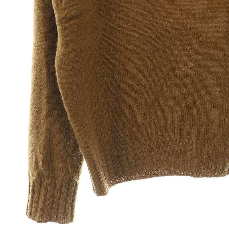 マーガレットハウエル MARGARET HOWELL ニット セーター 長袖 カシミヤ 2 茶 ブラウン 578-7263018 /AN24 レディース MARGARET HOWELL（マーガレットハウエル）の「CHUNKY COTTON