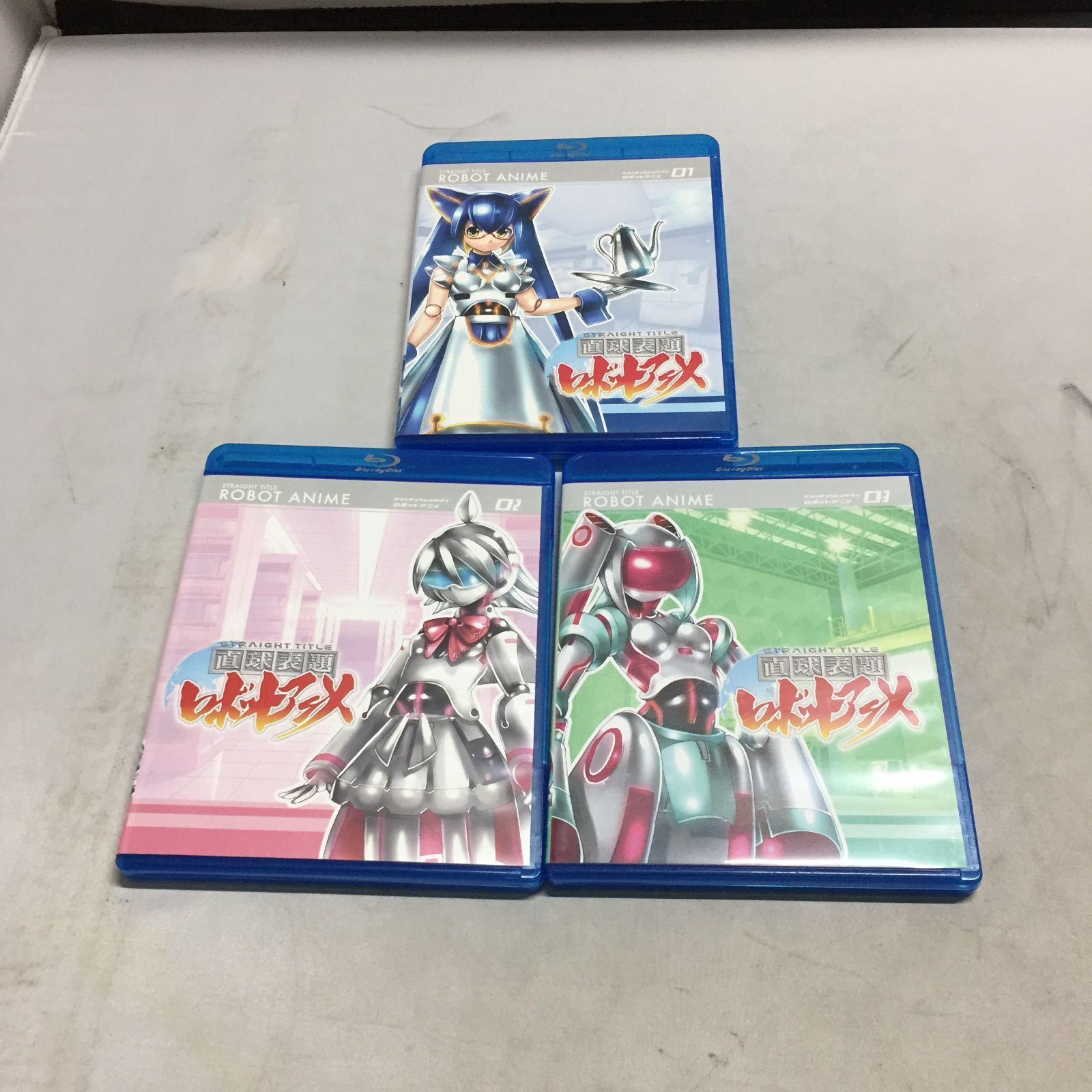 ◇直球表題 ロボットアニメ Blu-ray 3巻セット - メルカリ