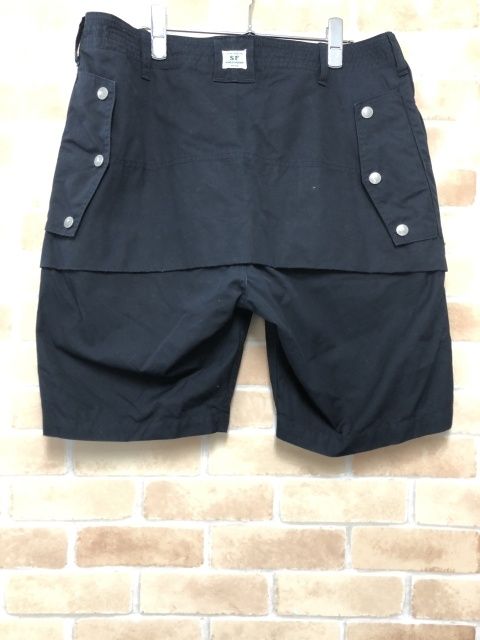 SASSAFRAS ササフラス ショートパンツ ネイビー M 111420885