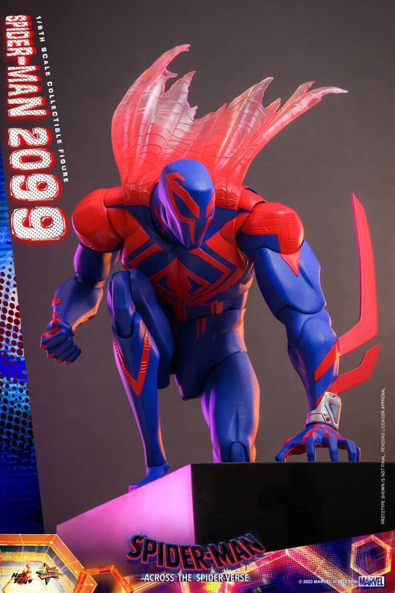 ホットトイズ アクロス・ザ・スパイダーバース 1/6 スパイダーマン2099 ムービー・マスターピース】『スパイダーマン：アクロス・ザ